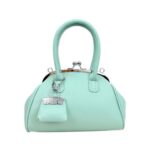 Bolso de Mano Sintético para Mujer con Cierre de Click y Bolsito Decorativo Frontal - Imagen 7