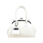 Bolso de Mano Sintético para Mujer con Cierre de Click y Bolsito Decorativo Frontal - Imagen 6
