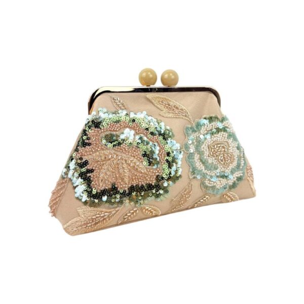 Bolso de Fiesta Sintético tipo Clutch con Frontal Colorido Original y Asa de Cadena para Mujer - Imagen 3