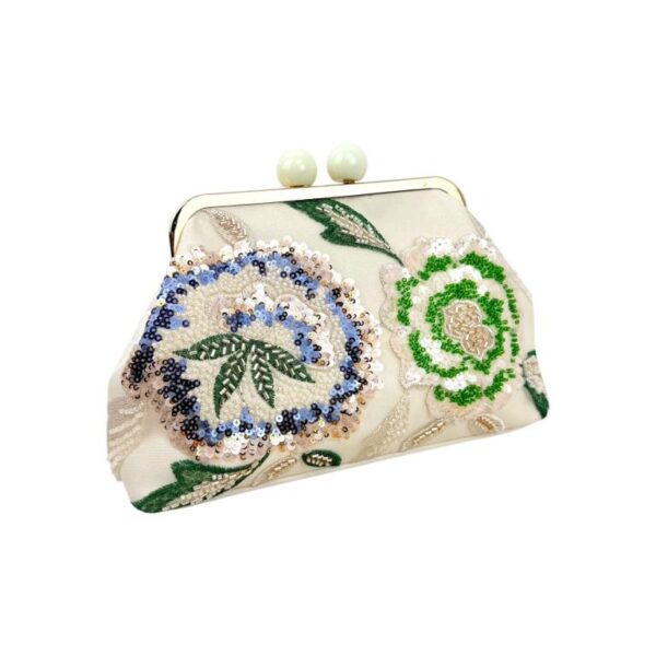 Bolso de Fiesta Sintético tipo Clutch con Frontal Colorido Original y Asa de Cadena para Mujer - Imagen 6