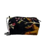 Neceser Pequeño de Algodón Artesanal con Bonito Estampado para Mujer - Imagen 2