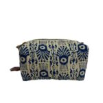 Neceser Pequeño de Algodón Artesanal con Bonito Estampado para Mujer