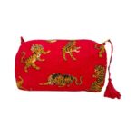 Neceser Pequeño de Algodón Artesanal con Bonito Estampado para Mujer - Imagen 12