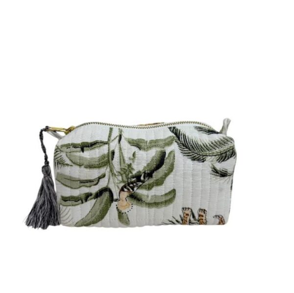 Neceser Pequeño de Algodón Artesanal con Bonito Estampado para Mujer - Imagen 15