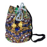 Bolso de Hombro Artesanal en Algodón con Muchos Detalles Decorativos y Diseño Único para Mujer - Imagen 12