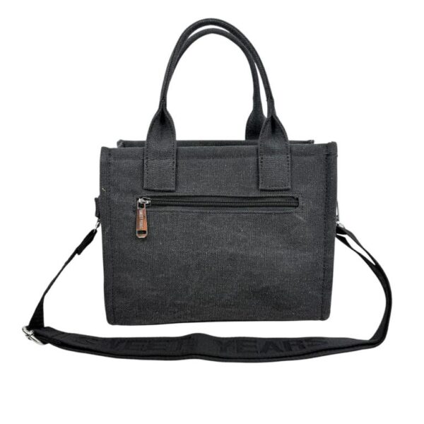 Bolso Tote de Algodón para Mujer con Cierre de Cremallera y Diseño "Sweet Years Bag" - Imagen 8
