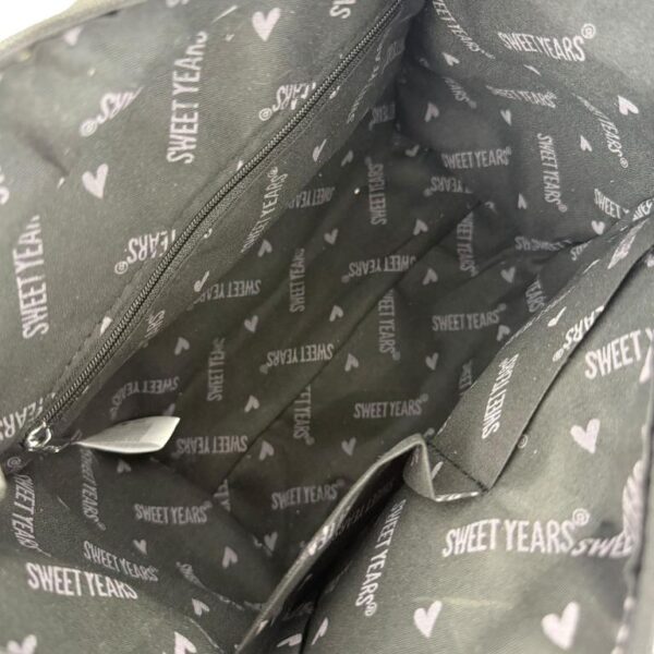 Bolso Tote de Algodón para Mujer con Cierre de Cremallera y Diseño "Sweet Years Bag" - Imagen 10