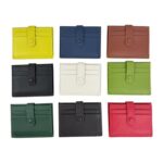 Tarjetero Compacto Premium de Piel con Gran Calidad y Mini Solapa para Mujer - Imagen 2