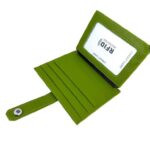 Tarjetero Compacto Premium de Piel con Gran Calidad y Mini Solapa para Mujer - Imagen 5
