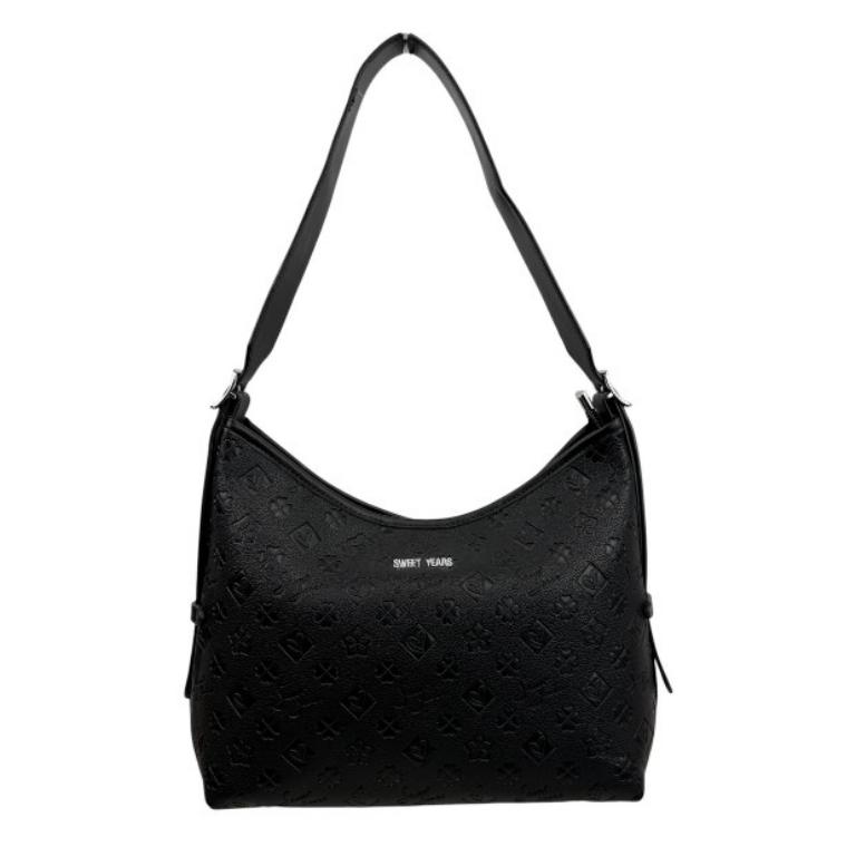 CGYSY368-17-3 Bolso de Hombro Sintético con Asa Larga Ajustable Tipo Cinturón y Bolsillo Trasero para Mujer - Imagen 1