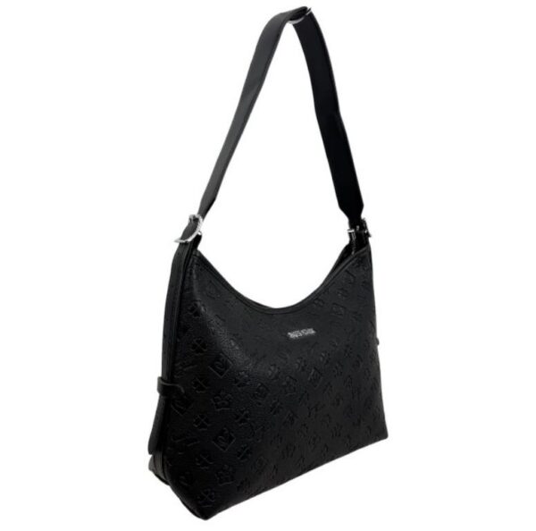Bolso de Hombro Sintético con Asa Larga Ajustable Tipo Cinturón y Bolsillo Trasero para Mujer - Imagen 2