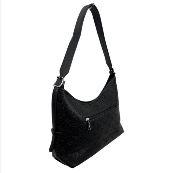 Bolso de Hombro Sintético con Asa Larga Ajustable Tipo Cinturón y Bolsillo Trasero para Mujer - Imagen 3