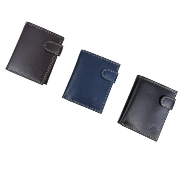 Cartera de Hombre en Piel con Gran Calidad, Caja y Varios Compartimentos Internos - Imagen 2