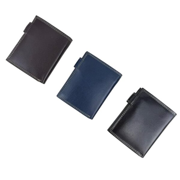 Cartera de Hombre en Piel con Gran Calidad, Caja y Varios Compartimentos Internos - Imagen 3