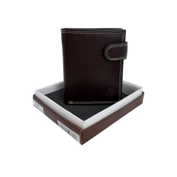 Cartera de Hombre en Piel con Gran Calidad, Caja y Varios Compartimentos Internos - Imagen 5