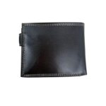 Cartera de Hombre en Piel de Cabra con Gran Calidad, Rejilla y Solapa Interna - Imagen 3