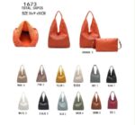 Bolso de Hombro Sintético con Agujeros y Cierre de Botón + Bolsito Bandolera para Mujer - Imagen 2