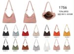 Bolso de Hombro Sintético Hobo con Asa Larga de Aros Dorados y Bolsillo Trasero Mujer - Imagen 2