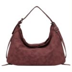Bolso de Hombro Sintético muy Amplio con Lazos Decorativos Inferiores para Mujer - Imagen 4