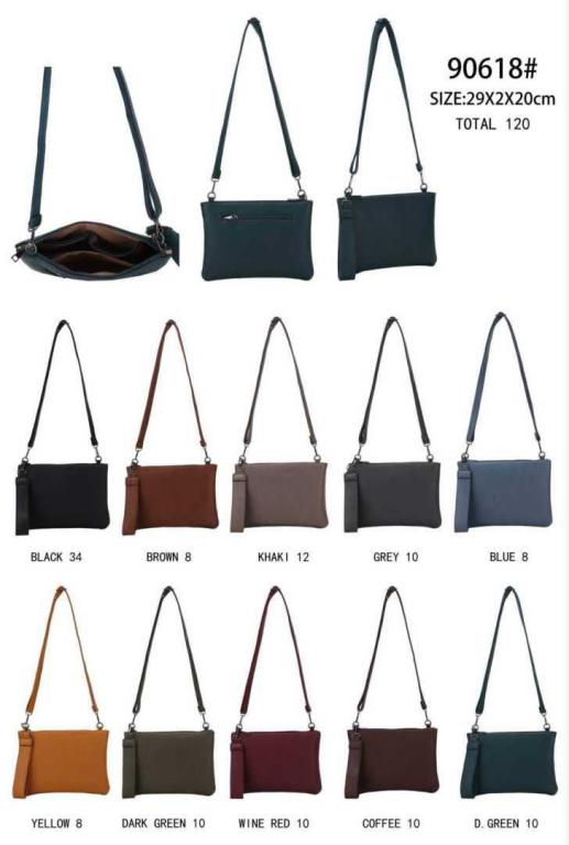 CG90618-All Bolso Bandolera Sintético con Asa Corta Gruesa y Bolsillo Trasero para Mujer - Imagen 1