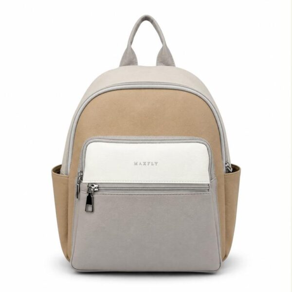 Mochila Sintética Multicolor Maxfly para Mujer con Múltiples Bolsillos Exteriores - Imagen 6