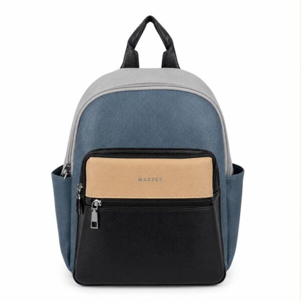 Mochila Sintética Multicolor Maxfly para Mujer con Múltiples Bolsillos Exteriores - Imagen 7