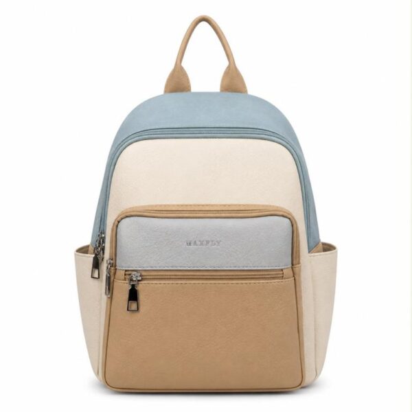 Mochila Sintética Multicolor Maxfly para Mujer con Múltiples Bolsillos Exteriores - Imagen 5