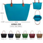 Bolso de Hombro Sintético con Asas Largas Marrones y Gran Capacidad para Mujer