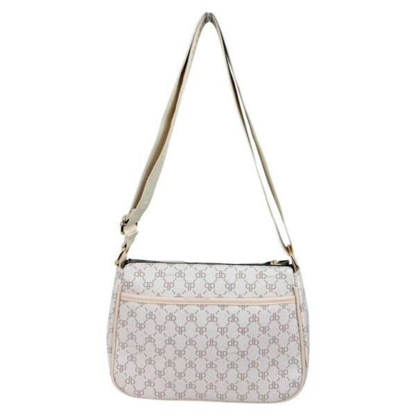 Bolso de Hombro Sintético para Mujer con 3 Bolsillos Exteriores con Cierre de Cremallera - Imagen 4