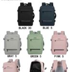 Mochila Sintética de Hombre con Gran Capacidad y 2 Bolsillos Frontales de Cremallera