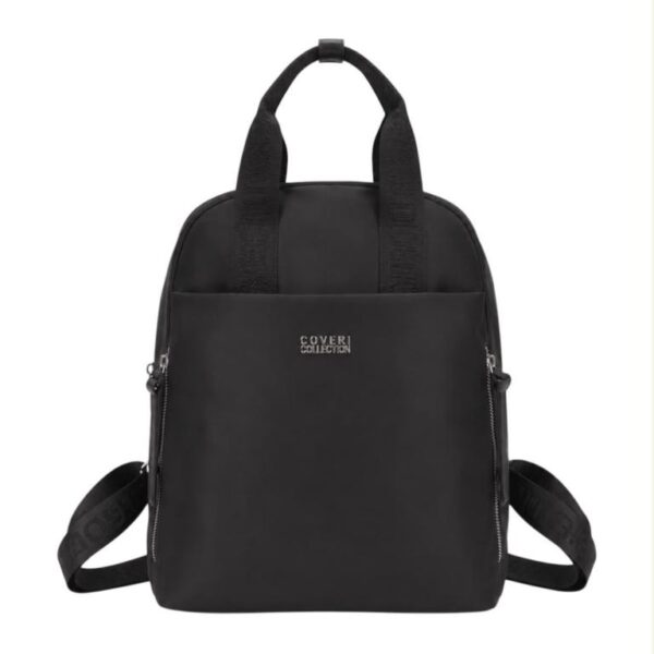 Mochila en Tela Nylon Coveri Collection con 4 Bolsillos Exteriores y Gran Capacidad Mujer - Imagen 7