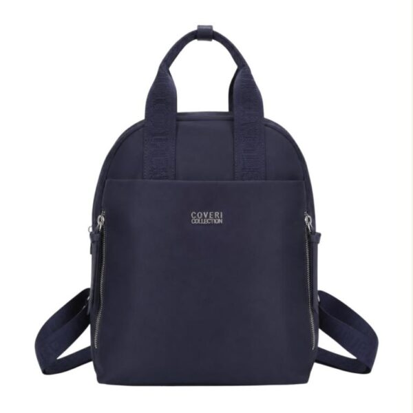 Mochila en Tela Nylon Coveri Collection con 4 Bolsillos Exteriores y Gran Capacidad Mujer - Imagen 8