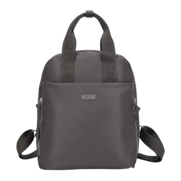 Mochila en Tela Nylon Coveri Collection con 4 Bolsillos Exteriores y Gran Capacidad Mujer - Imagen 4