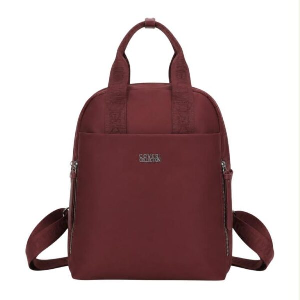 Mochila en Tela Nylon Coveri Collection con 4 Bolsillos Exteriores y Gran Capacidad Mujer - Imagen 6