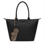 Bolso de Hombro Coveri Collection en Nylon con Monedero Extra Diseño Serpiente Mujer - Imagen 6