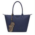 Bolso de Hombro Coveri Collection en Nylon con Monedero Extra Diseño Serpiente Mujer - Imagen 8