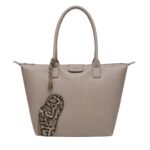 Bolso de Hombro Coveri Collection en Nylon con Monedero Extra Diseño Serpiente Mujer - Imagen 4