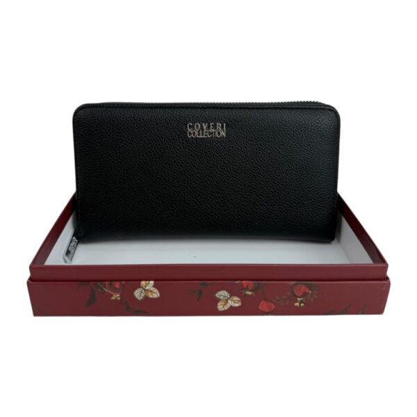 Cartera Sintética Coveri Collection con Cremallera, Caja y Espacio para Tarjetas de Mujer - Imagen 6