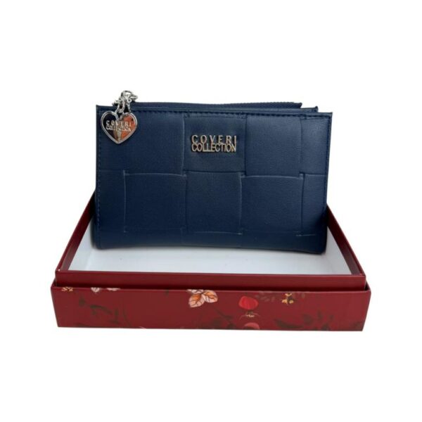 Cartera Sintética de Mujer Coveri Collection con Caja, Bolsillo con Cremallera y Espacio para Tarjetas - Imagen 8