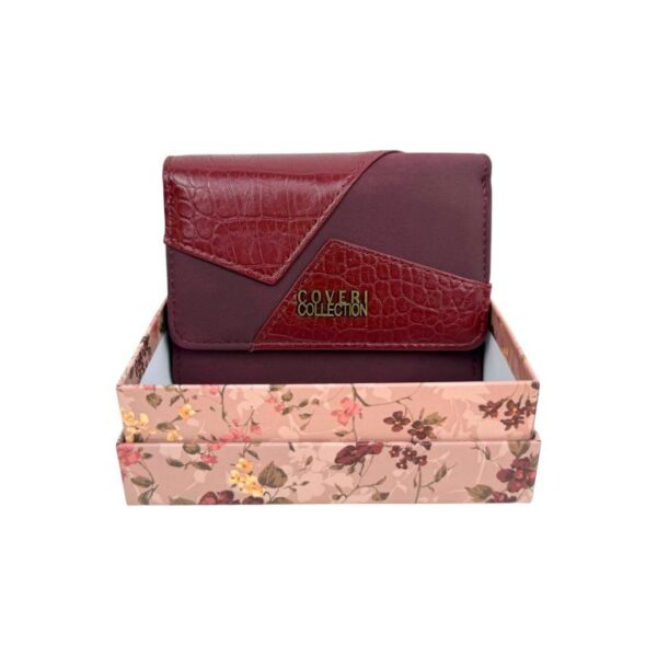 Monedero Bicolor Sintético Coveri Collection con Varios Compartimentos y Espacio Tarjetas - Imagen 3