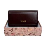 Cartera Sintética Coveri Collection con Diseño Trenzado, Solapa y Caja para Mujer - Imagen 5