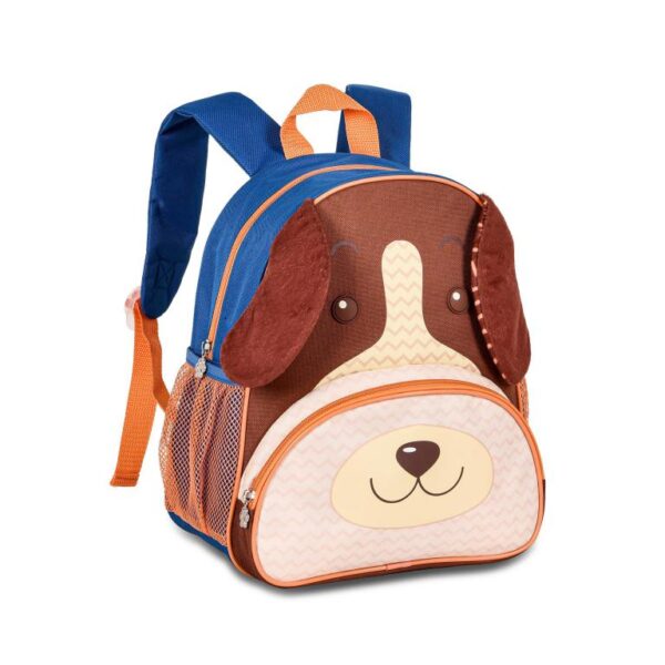 Mochila Escolar con Diseño Infantil de Animales, Alegres Colores y Varios Bolsillos - Imagen 3