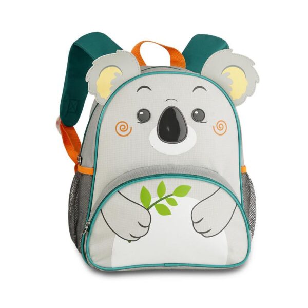 Mochila Escolar con Diseño Infantil de Animales, Alegres Colores y Varios Bolsillos - Imagen 2