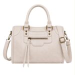 Bolso de Mano Sintético Grande con Bolsillos Exteriores y Cremalleras Originales para Mujer - Imagen 5