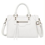 Bolso de Mano Sintético Grande con Bolsillos Exteriores y Cremalleras Originales para Mujer - Imagen 4