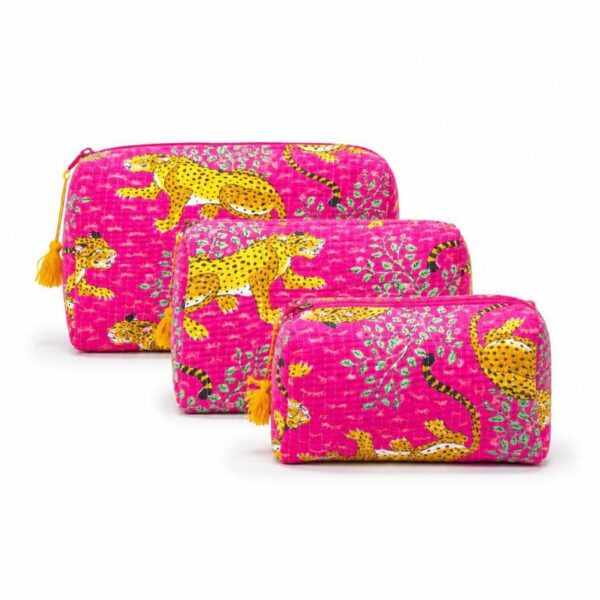 Pack 3 Neceseres Acolchado, Artesanal y Exclusivos de Algodón para Mujer - Imagen 30