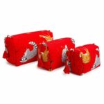 Pack 3 Neceseres Acolchado, Artesanal y Exclusivos de Algodón para Mujer - Imagen 24