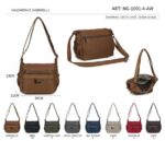 Bolso de Hombro en Nylon Nazareno Gabrielli con Multicompartimentos Exteriores Mujer - Imagen 11
