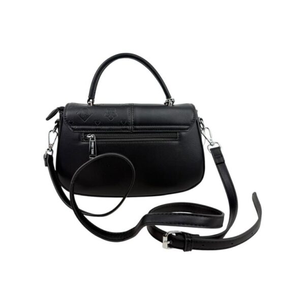 Bolso de Mano Sintético Sweet Years con Diseño de Cuadrados y Bolsillo Trasero de Mujer - Imagen 11