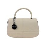 Bolso de Mano Sintético Sweet Years con Diseño de Cuadrados y Bolsillo Trasero de Mujer - Imagen 3
